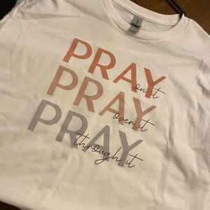 Inspirational Graphic Tee - White